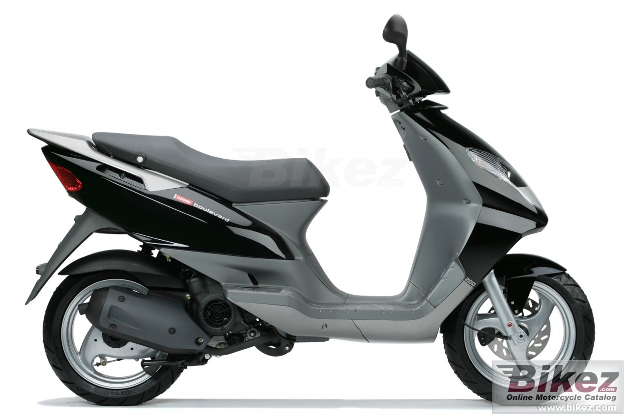 Big Derbi boulevard 200 picture and wallpaper from Bikez.com